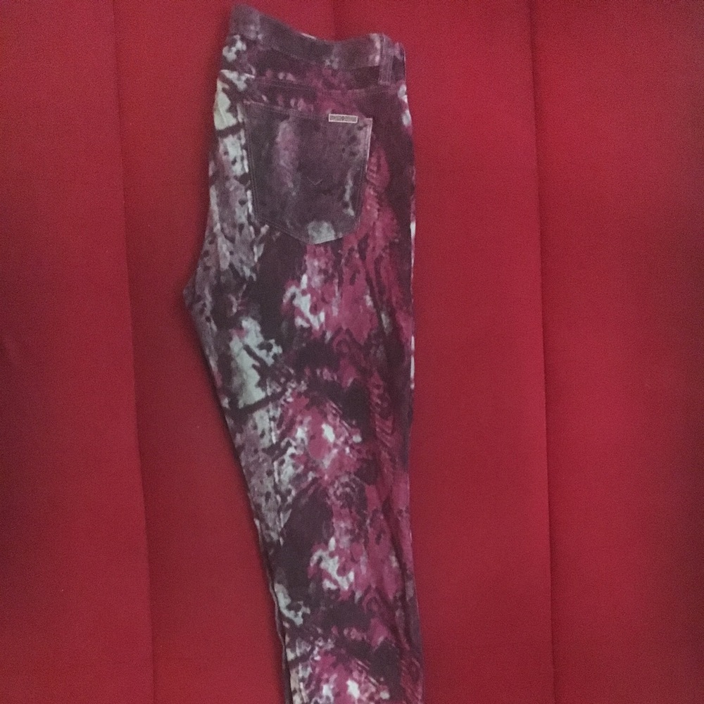 Hudson soft cotton corduroy jeans.